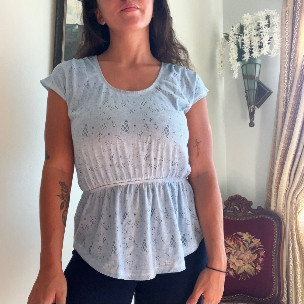 Peplum Style Blouse